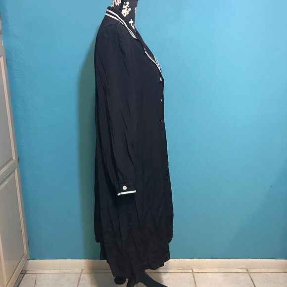 Tracy Richards Vintage Woman's Uniform Dress Button Down GUC Retro Halloween Fun - Picture 6 of 12